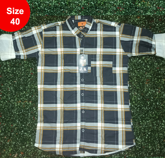 Men's Awesome Black Checked Jacket